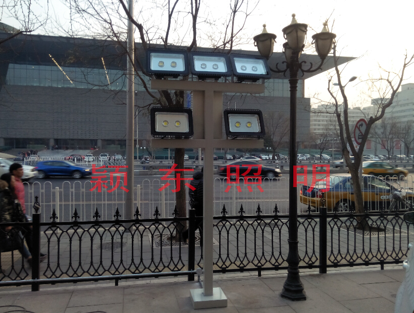 长安街北京银行楼体泛光照明工程