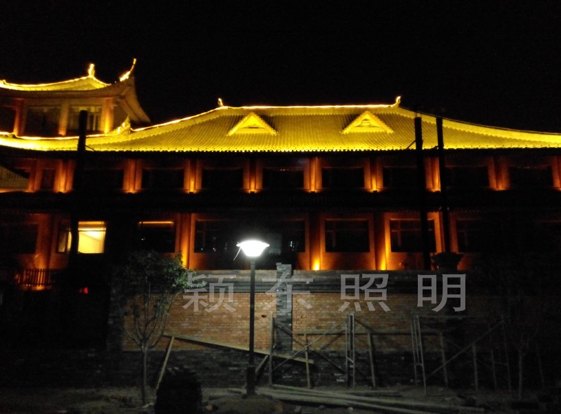 霸州旺府金街广场及古建亮化工程
