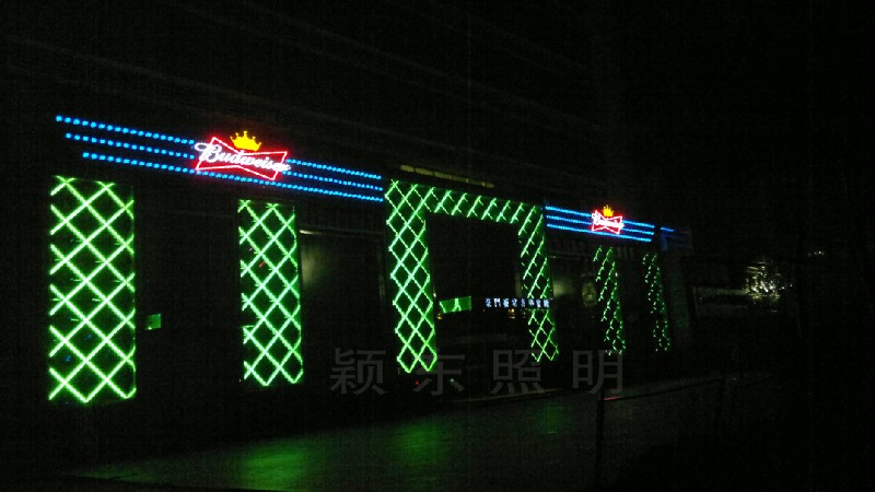 潍坊市奎文区豪门夜宴夜总会亮化